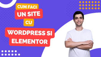 Cum Faci un site cu wordpress si Elementor